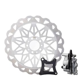 Disco C/ Caliper De Freio Dianteiro Gp7 Cg 150 09/15 320mm P [F016]
