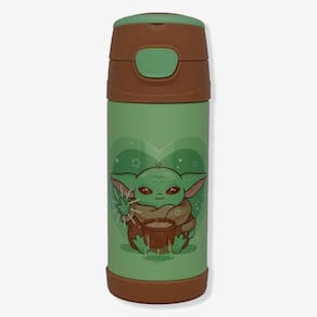 Garrafa Térmica Infantil Top Handle Baby Yoda Star Wars
