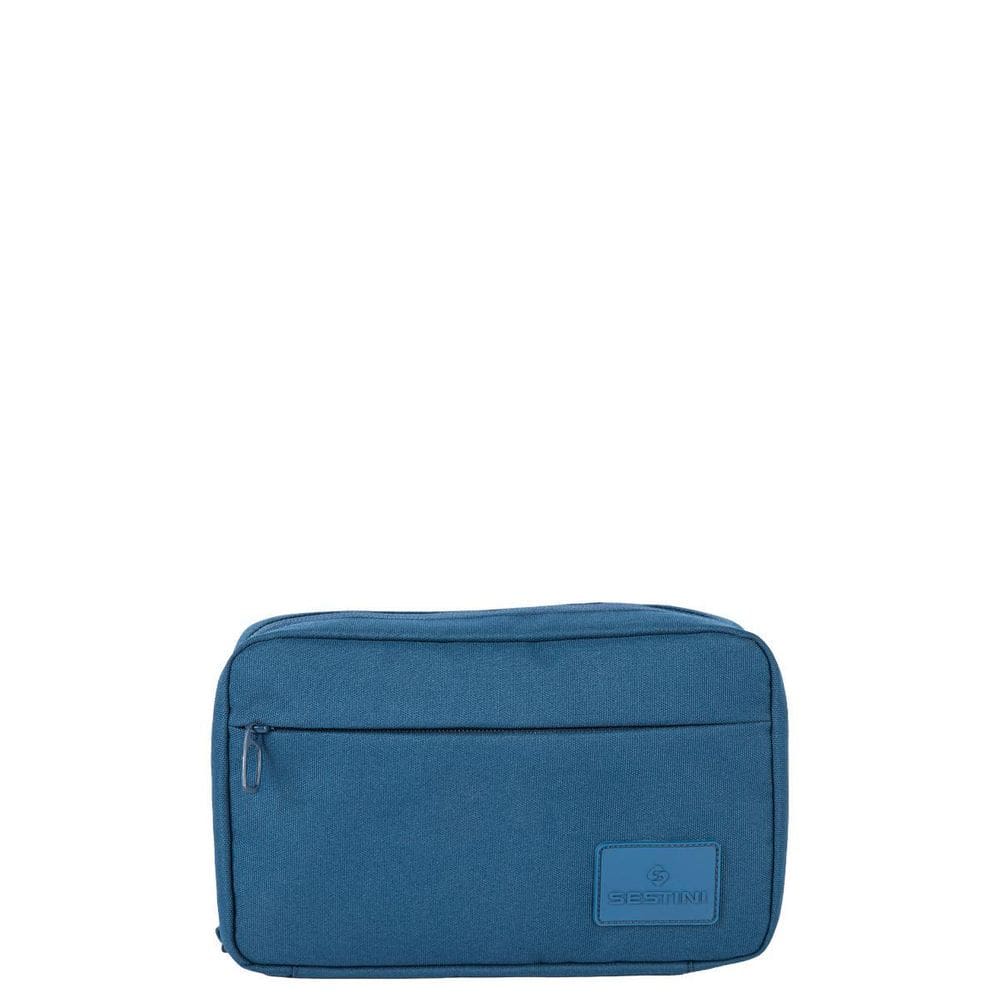 Necessaire Organizador Cabos E Acessórios Eletronicos - Azul