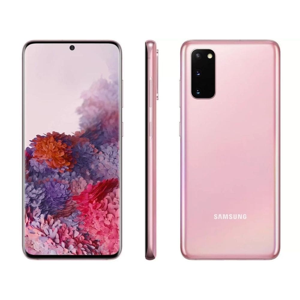 Usado: Samsung S20 128 GB Rosa - Regular