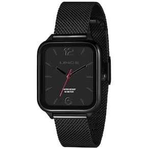 Relógio Lince Masculino Ref: Mqna213L34 Pgpx Retangular Mesh