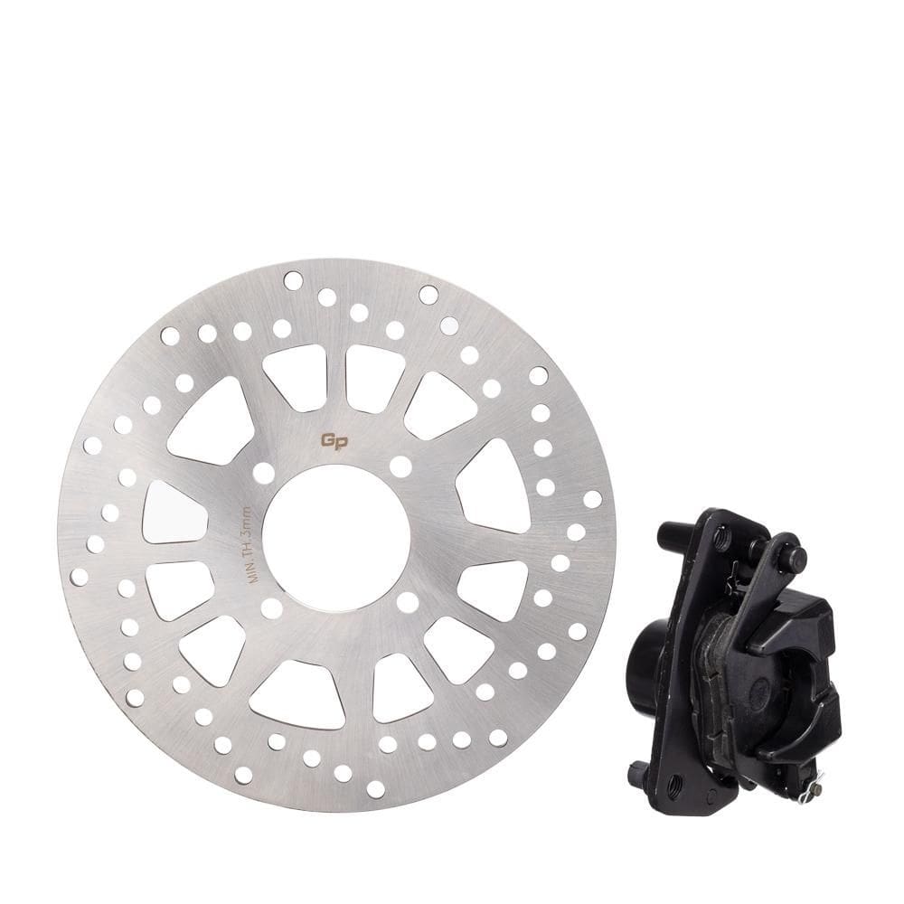 Disco C/ Caliper De Freio Dianteiro Gp7 Crypton 115 10/16 [F016]