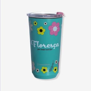 Copo Sky Amigas Floral Zonacriativa