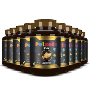 10X Peixote Omega 3 Kids Mastigavel 120Caps Hf Suplementos