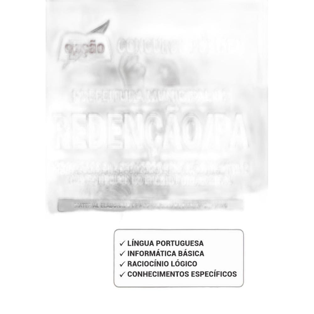 Apostila Redenção Pa - Séries Iniciais Do Ensino Fundamental