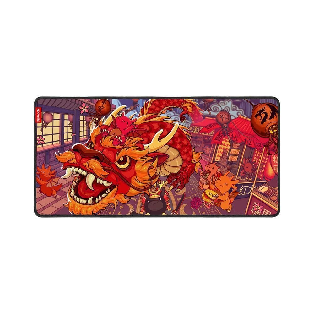 Mousepad Redragon Flick Xl Festival Do Dragão 400X900Mm