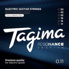 Encordoamento Guitarra .011-.052 Resonance Premium Tagima
