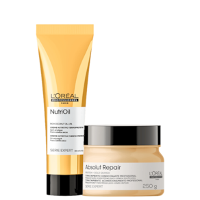 Kit L`Oréal Professionnel Serie Expert NutriOil Absolute Repair Dupla Ação (2 Produtos)