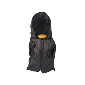 Colete Preto De Frio Pet Sport Para Cães E Gatos Tamanho 2