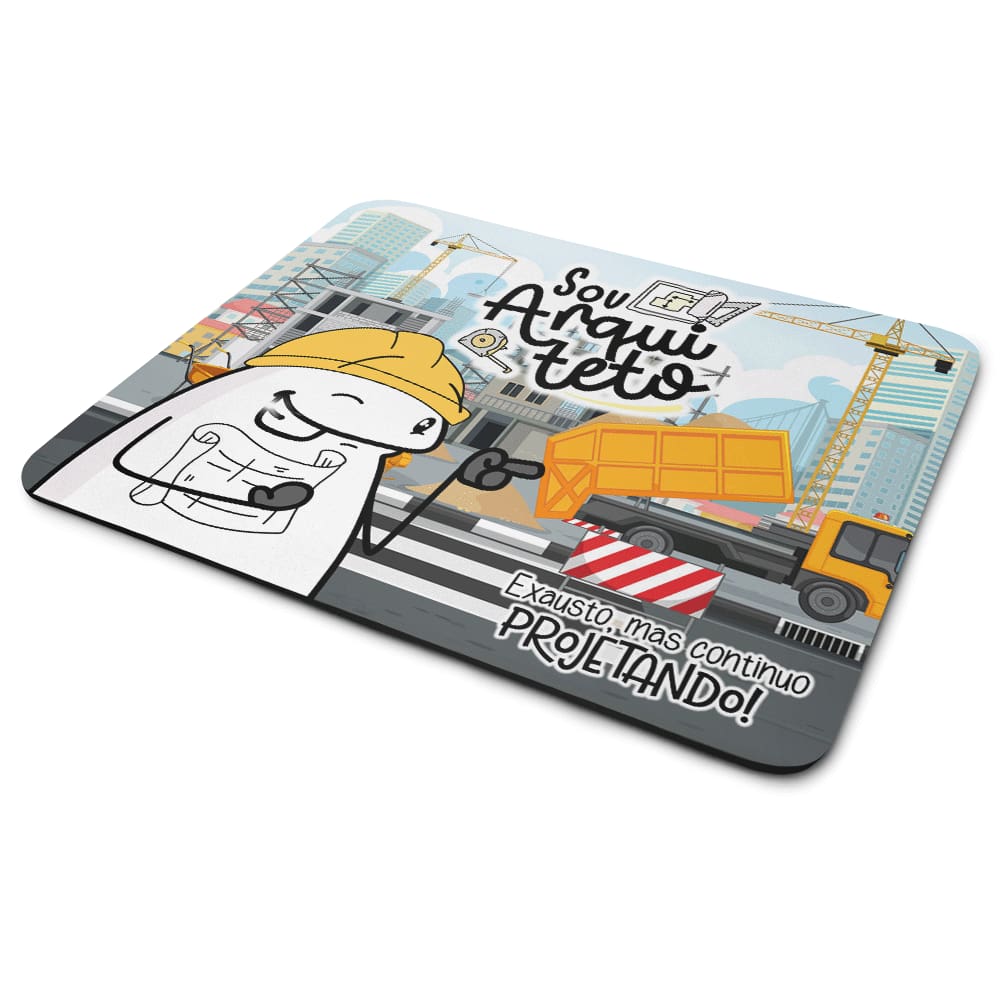 Mouse Pad Flork Profissões - Sou Arquiteto
