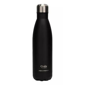 Garrafa Térmica 500 Ml Em Aço Inox Inquebrável 12Hrs Preto