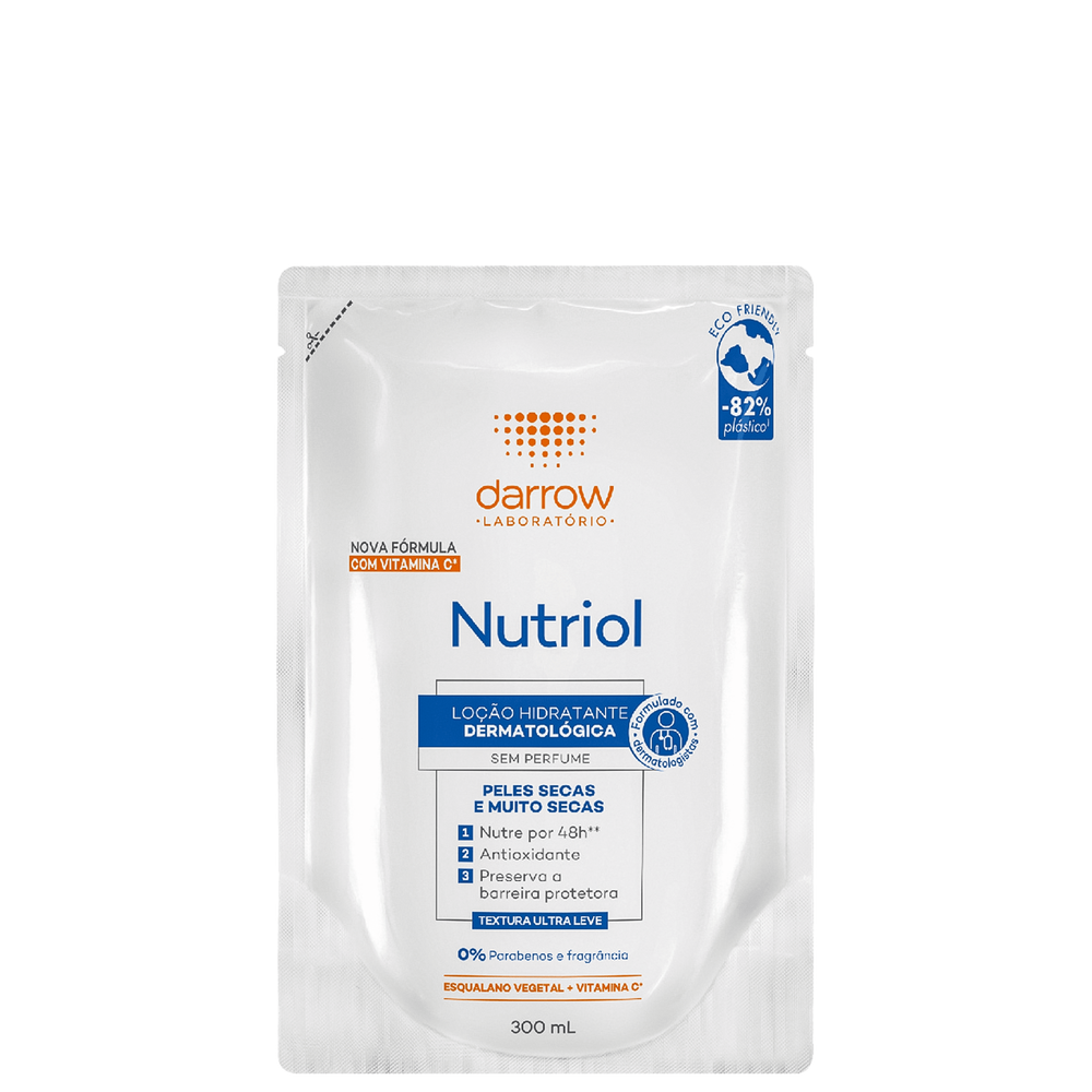 Darrow Nutriol Peles Secas Refil - Loção Hidratante Corporal 300ml