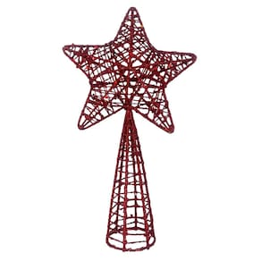 Ponteira Estrela Metal 14x24cm CV244498 Cazza Vm