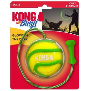 Mordedor Kong Bunji High-Viz Ball Brinquedo Aquático Flutua Cachorro Grande - Amarelo