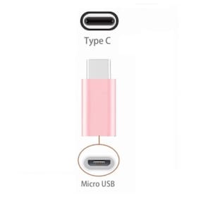 Adaptador Micro USB V8 para USB Tipo C - Conectividade Simplificada
