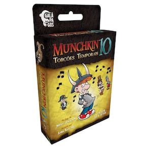 Jogo de Cartas Munchkin 10 Torções Temporais - Galápagos