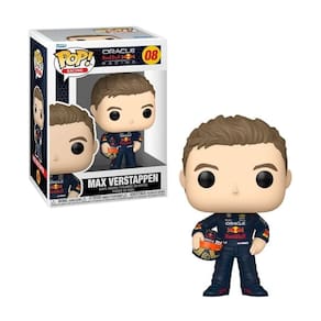 Boneco Funko Pop Racing Max Verstappen e Capacete - Candide