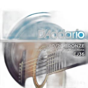 Encordoamento Violão 12 Cordas Semi-Flat .010-.047 D`Addario