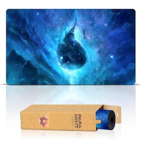 MTG Playmat Paramint Island Ethereal Mana (costurada)