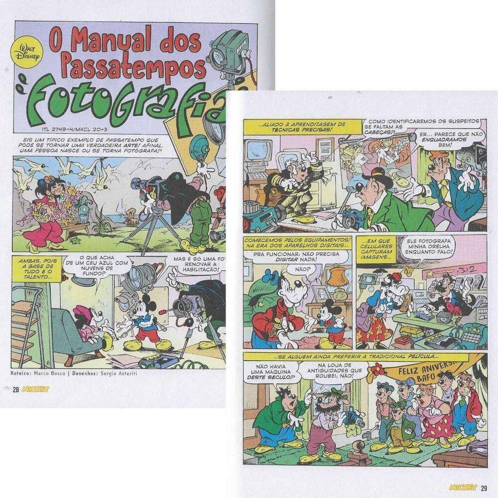 Revista Em Quadrinhos Mickey Edição 20 | Casas Bahia