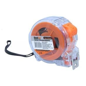Trena Transparente 8Mx25Mm Bestfer Ultra Resistente C/Trava