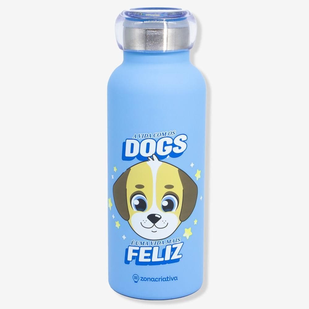 Garrafa Bubble Amo Dogs - Zonacriativa