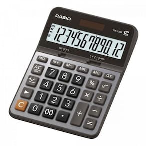 Calculadora de Mesa 12 Dígitos DX-120B Prata CASIO