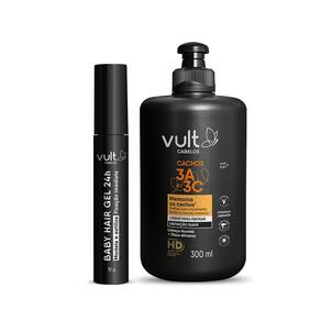 Kit Vult Cabelos Ondulados Baby Hair (2 Produtos)
