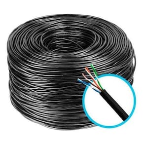 Cabo Cftv Preto Caixa Com 250M 017-0221 Connect Pro