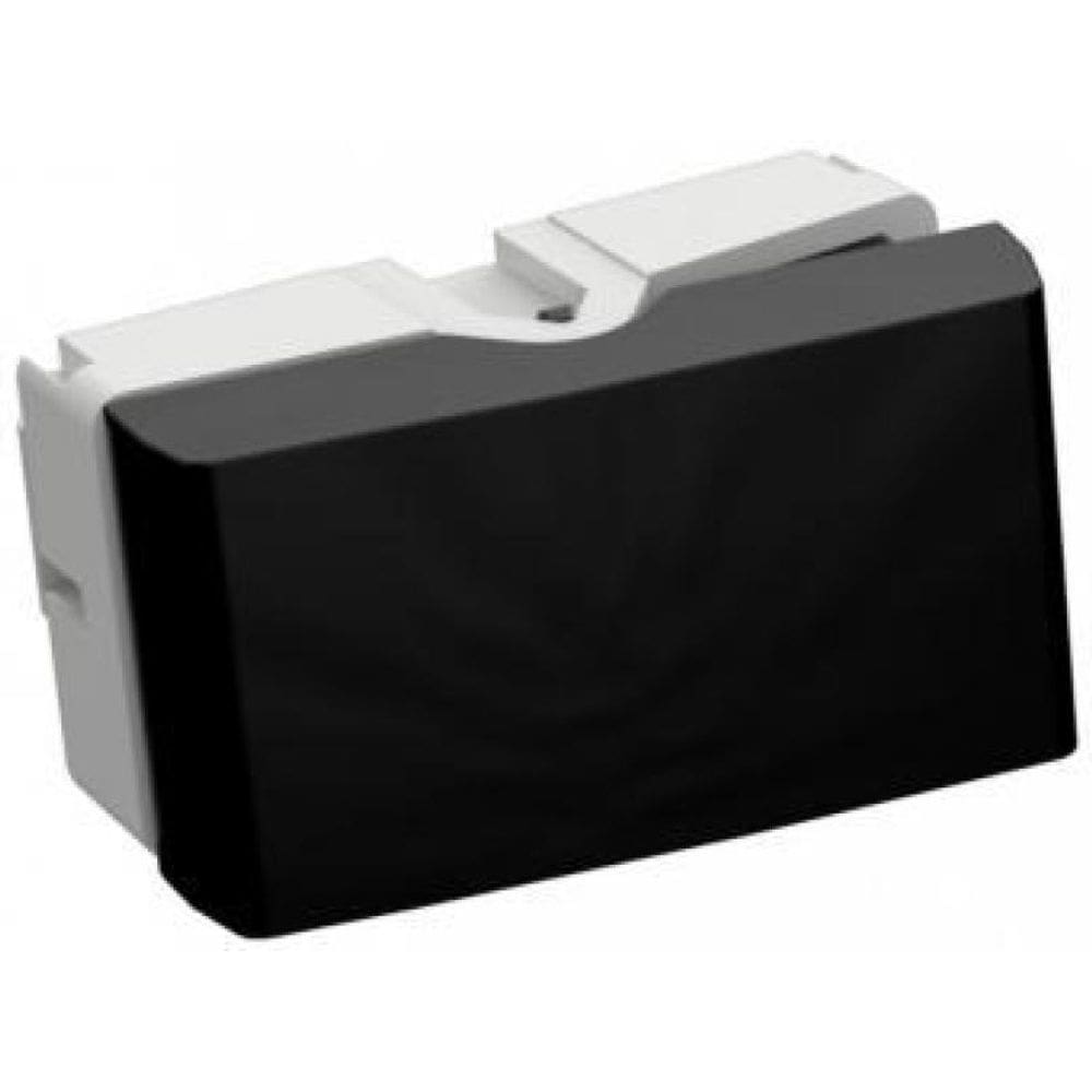 Modulo Interruptor Simples Enerbras Dubai Preto Ed5306-Es/P