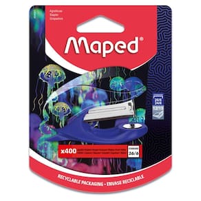 Mini Grampeador Deepsea Paradise Com 400X Grampos Maped