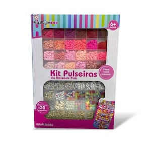 Kit Pulseiras Da Amizade Multikids My Style G Br2315 Pink