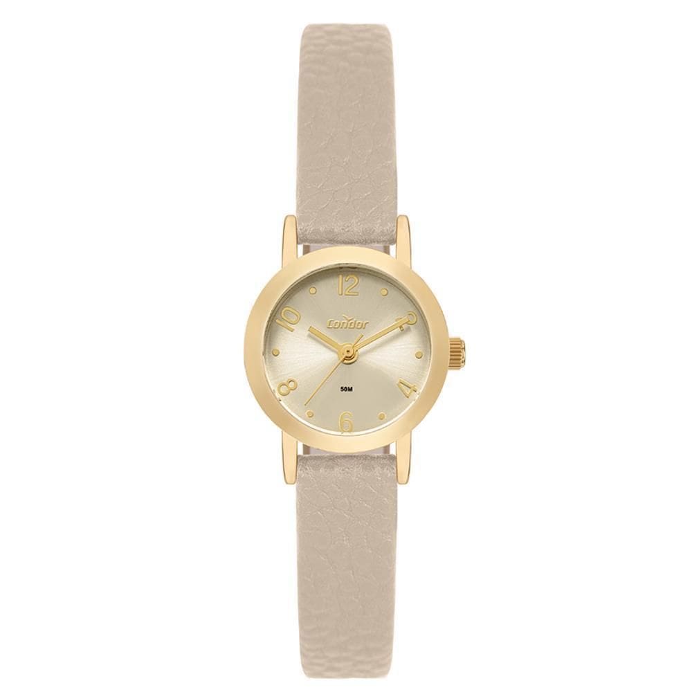 Relógio Condor Feminino Ref: Co2035Nmb/5X Casual Dourado