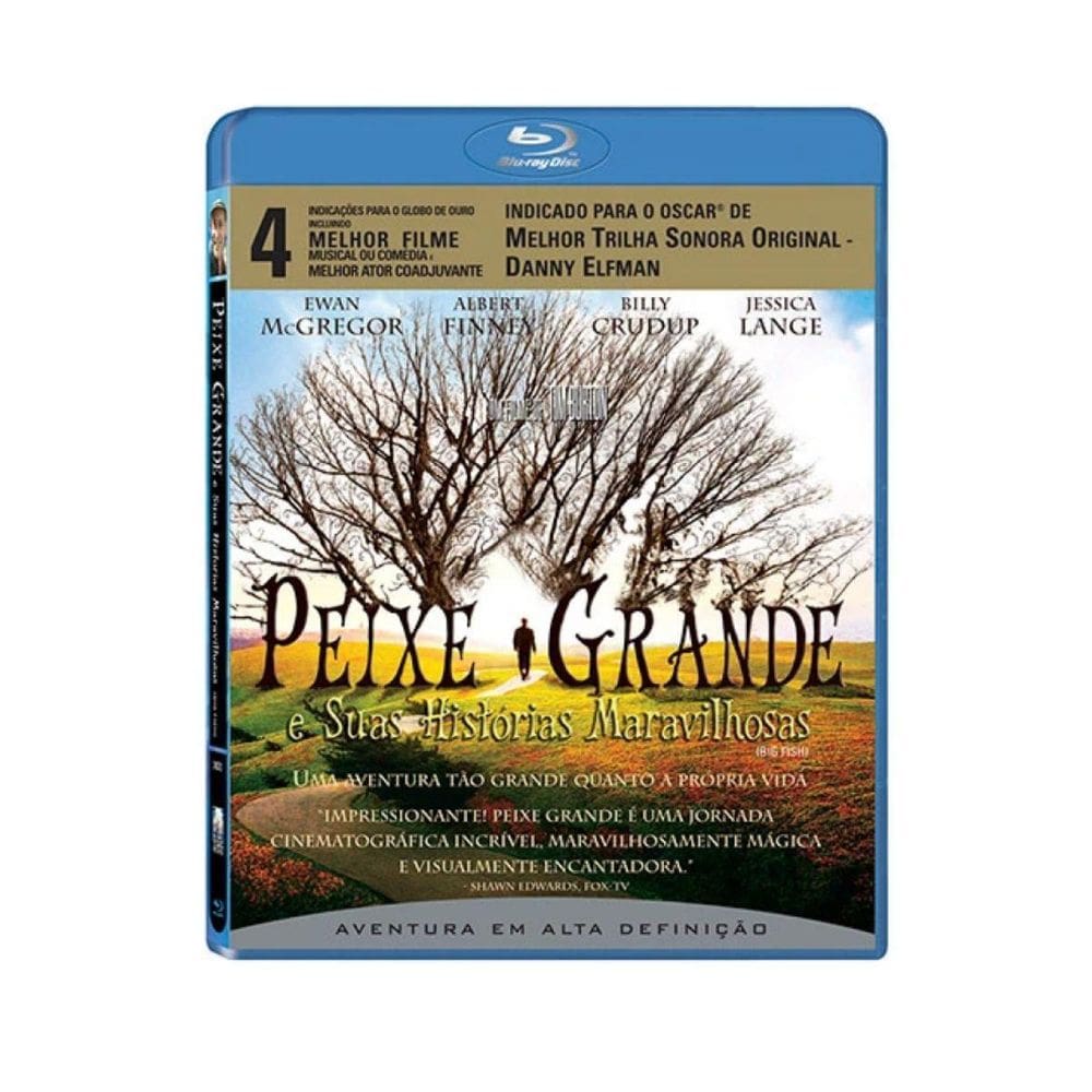 Peixe Grande E Suas Histórias Maravilhosas - Blu-Ray