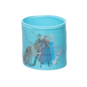 Brinquedo Infantil Criança Mola Maluca Disney Frozen Azul