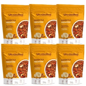 Kit Com 6Un Granola De Castanhas Banana Braw Uncooked 250G