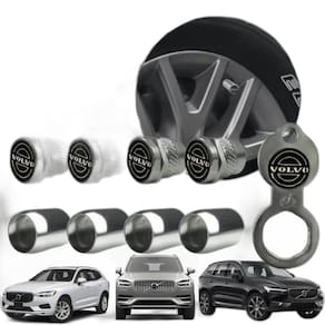 Bico Pneu Cromado Pino Roda Válvula Antifurto Nissan - Metal