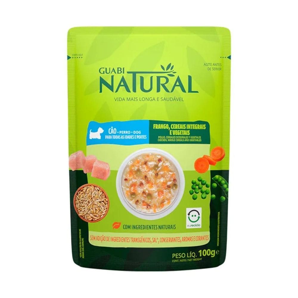 Sachê Ração Úmida Cão Sabor Frango Cereal Integrais E