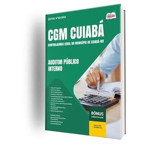 Apostila Cgm Cuiabá Mt 2024 - Auditor Público Interno