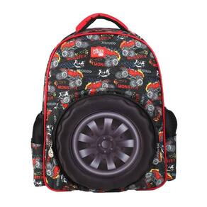 Mochila Costas 14 Monster Truck 3D Infantil Escolar Passeio