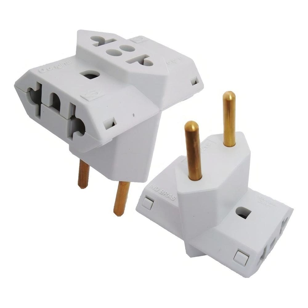 Plug Adaptador Tomada Padrão Benjamin T 3 Saidas 10/20A