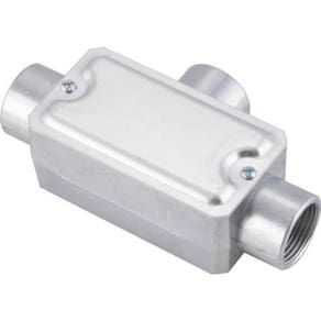 Condulete Fixo 1/2 Tipo T Tampa Rosca Bsp Sem Pintura...