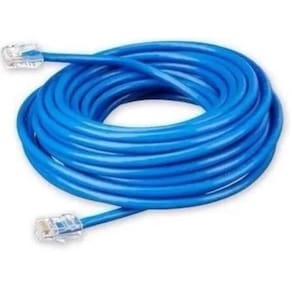 Cabo de Rede 20 Metros Cat 5 Azul Internet Montado