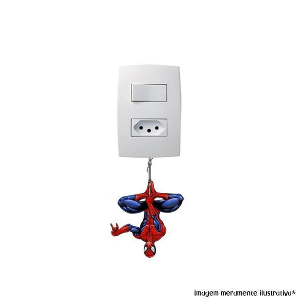 Adesivo De Interruptor Homem Aranha Mod02