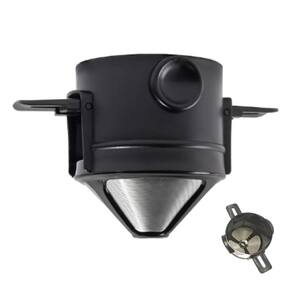 Coador De Café Inox, Reutilizável E Compacto