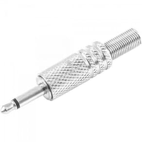 Plug P2 Mono Níquel Com Mola Pgpd0005 Prata Storm - 100Un