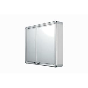 Armario Banheiro Astra Aluminio 54X45X11.5 Cm Lbp16/S