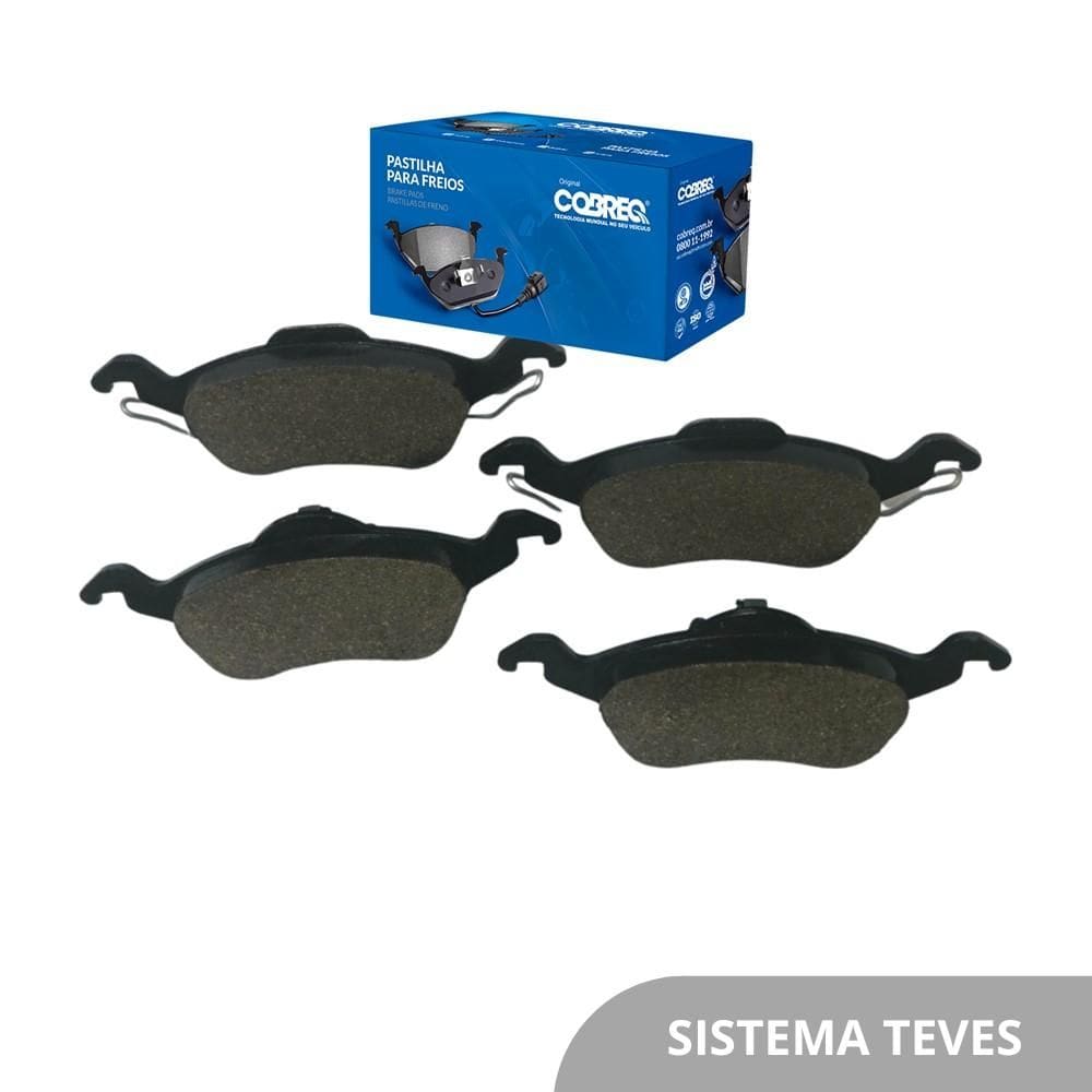 Pastilha De Freio Cobreq Focus - N-161
