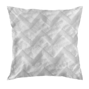 Capa De Almofada Plush 43 X 43 - Jolitex Branco