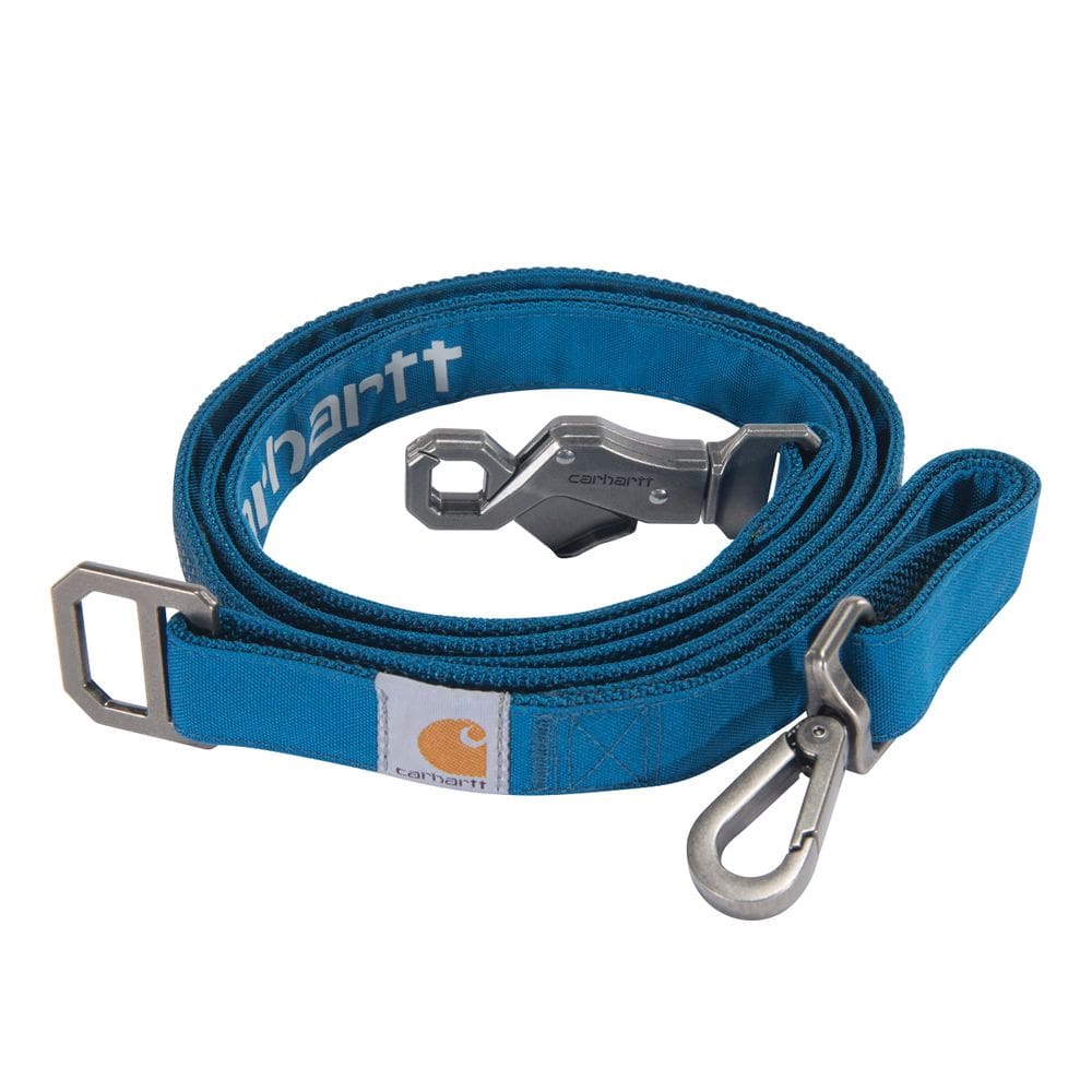 Pato de nylon durável Leash Carhartt Pet para cães azul marinho